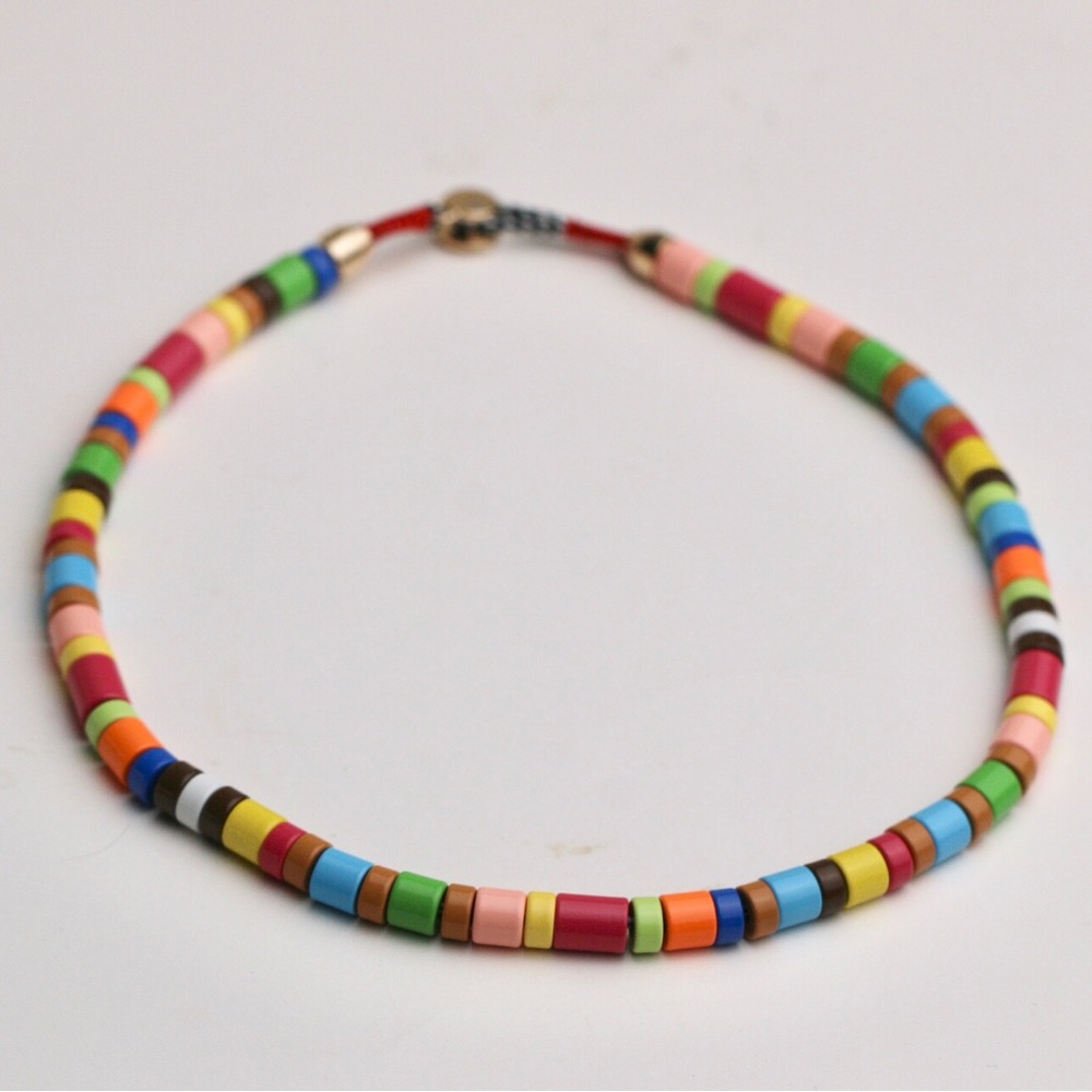 Roxanne Assoulin Rainbow Enamel Necklace